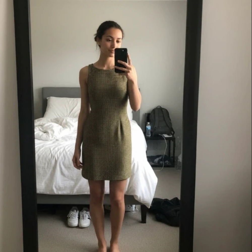 Lauren Ralph Lauren Olive Mini Dress